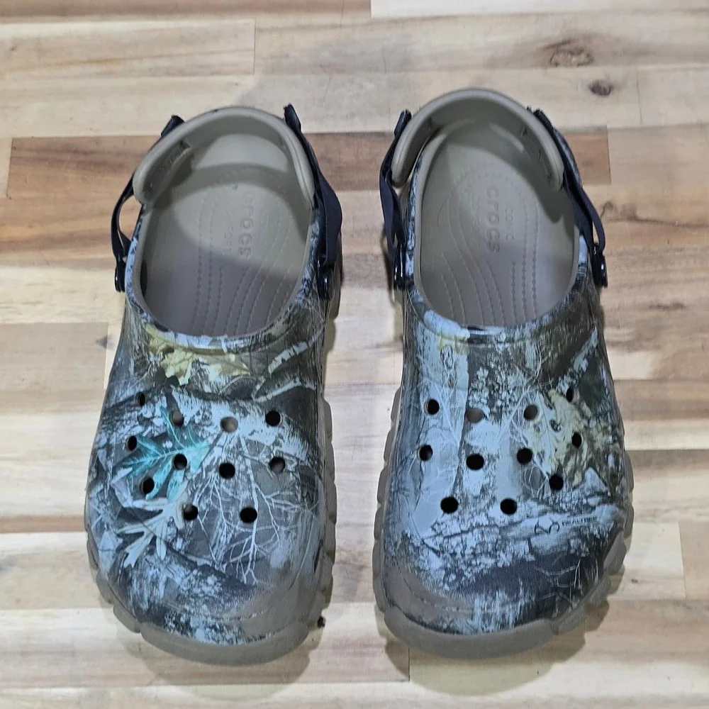 Crocs All Terrain Realtree Edge Camo‎ Clogs M6 W8